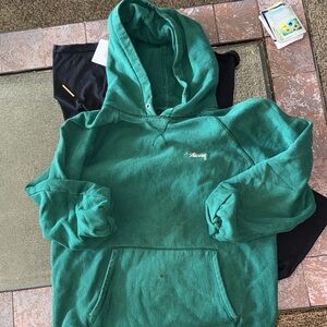 Stussy Teal Hoodie Sweater